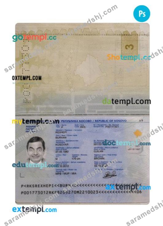 Kosovo passport